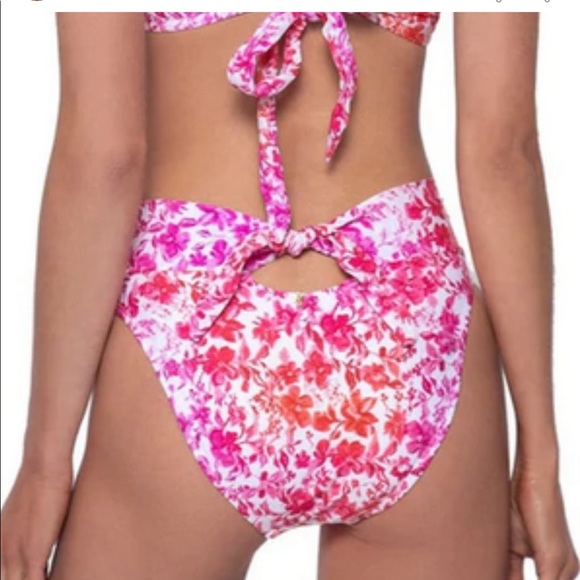 PQ Swim Azalea Perla Halter Top and Full Bottom - Picture 6 of 10